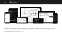 Desktop Screenshot of lightingdesignerapp.com